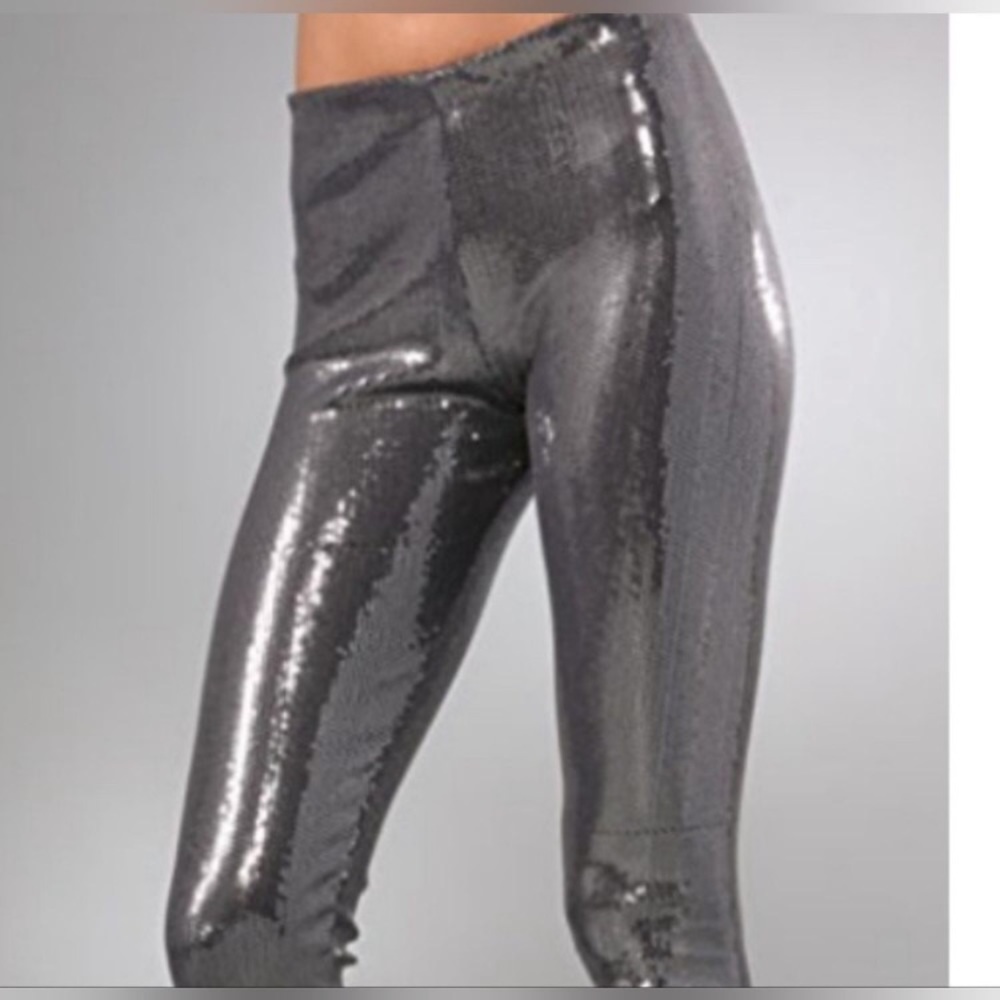 Alice & Olivia Sequin leggings NWOT - Picture 14 of 15